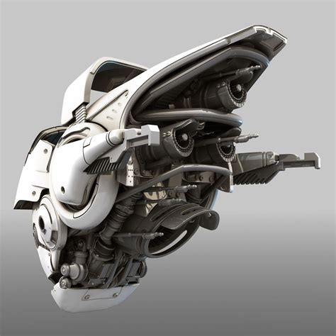 Scifi Drone, Tor Frick | Robot concept art, Robots concept, Drone