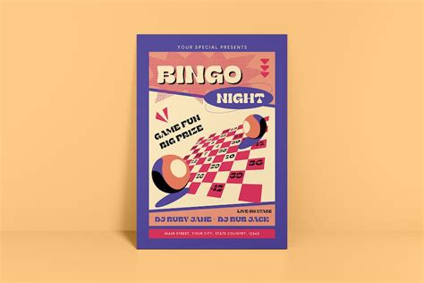 Bingo Night Flyer, Graphic Templates - Envato Elements