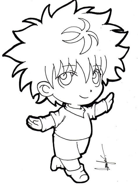 Killua Chibi by Inugamisama on DeviantArt