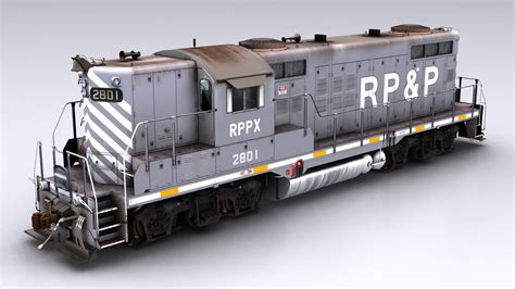 EMD GP9 – RPPX (Grey) – JointedRail.com