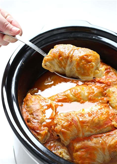 stuffed cabbage recipe slow cooker