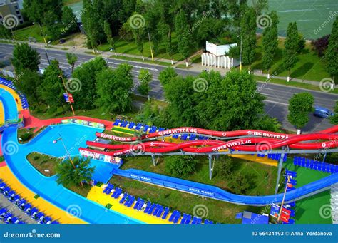 Water Attractions in Mamaia Resort Editorial Stock Photo - Image of ...