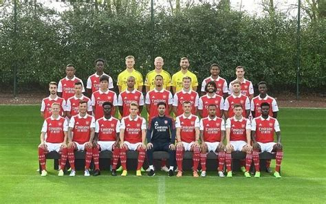 Mouse Mat of Arsenal First Team Squad 2022/23