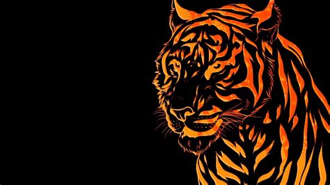 Aesthetic Tiger Wallpaper Kolpaper Awesome Free Hd Wallpapers - Riset