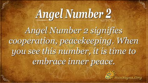 Angel Number 2 Meaning? Discover The Truth! - SunSigns.Org