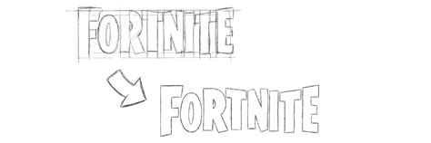 How to Draw the Fortnite logo (4 Simple Steps) - FakeClients Blog