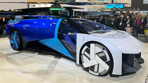 Flying 'super car' unveiled at CES designed to fly over traffic with ...