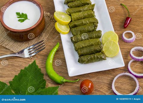 Mahshi or Mahsy - Egyptian Tradional Cuisine Stock Image - Image of ...