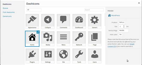 How to Add Icons to WordPress Custom Menus Without Plugins