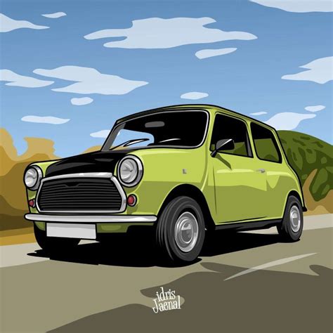 the most iconic cars of all time, mr. bean car💚 | Mini cooper wallpaper ...