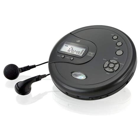 GPX Portable CD Player with FM Radio and 60-Second Anti Skip PC332B ...