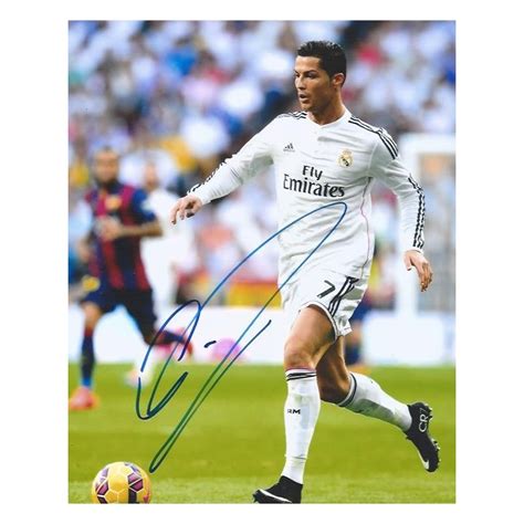 Cristiano RONALDO Autograph