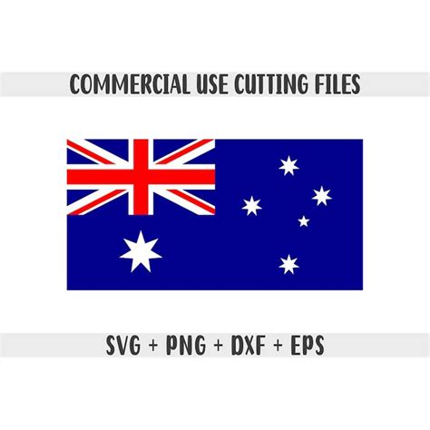 Australia flag SVG Original colors, Australia Flag Png, Comm | Inspire ...