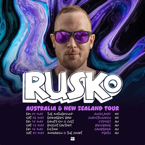 Rusko 2023 Australia & New Zealand Tour Announced | OZ EDM: Electronic ...