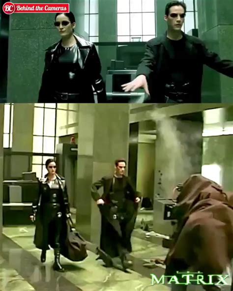 Behind the scenes footage from The Matrix - 9GAG