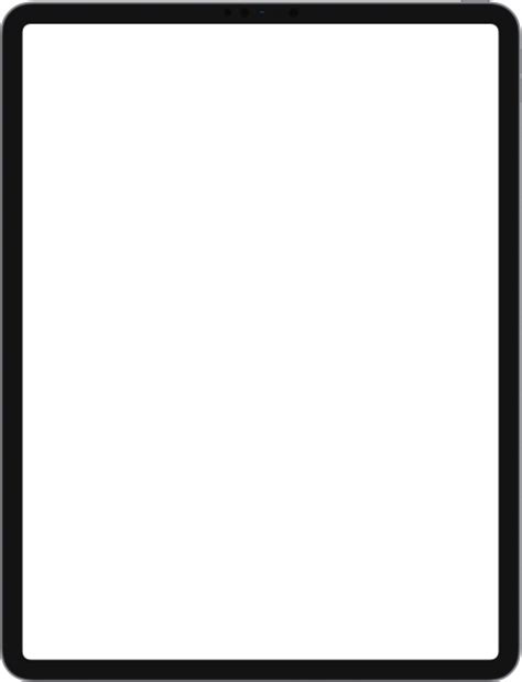 Ipad frame png transparent png download