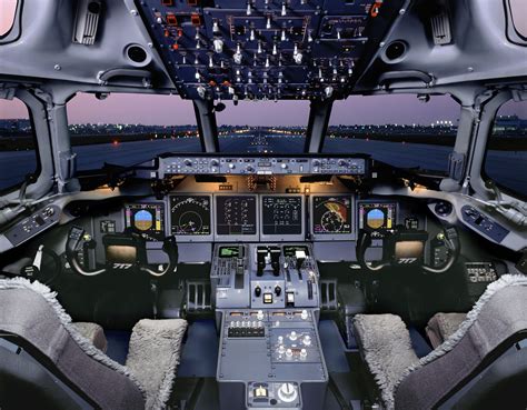 787 Cockpit Wallpaper