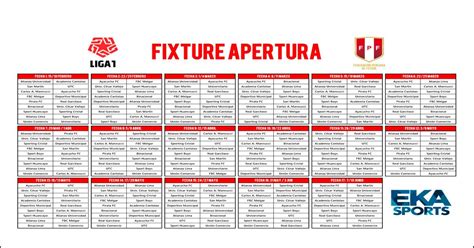 Liga 1: Entérate todo los detalles sobre el fixture - Blog Joinnus