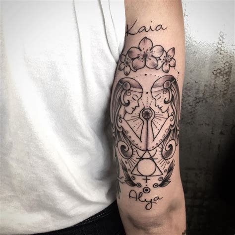 50 Best Gemini Tattoo - Designs And Ideas For Men & Women (2019)