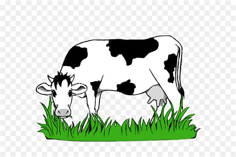 Cattle clipart cow grazing, Cattle cow grazing Transparent FREE for ...