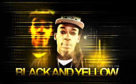 Wiz Khalifa - Black and Yellow by Lilspeed on DeviantArt