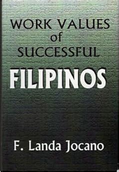 Work values of successful Filipinos: F. Landa Jocano: 9789716220117 ...