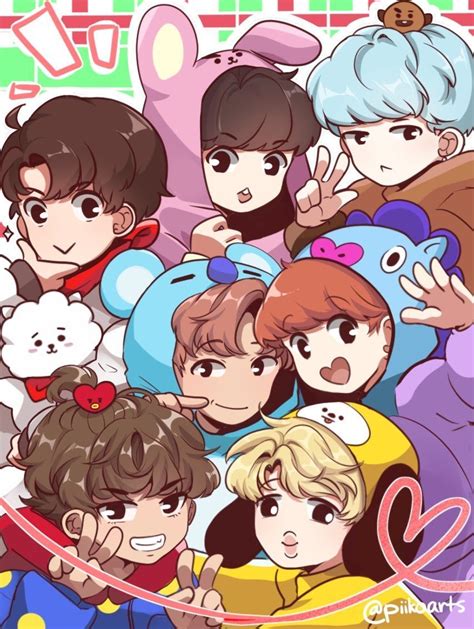 BTS X BT21 Wallpapers - Wallpaper Cave