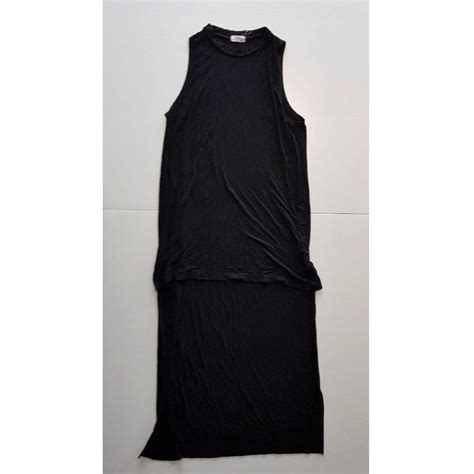 Sleeveless Mullet Black Dress, Women's Fashion, Tops, Sleeveless on ...