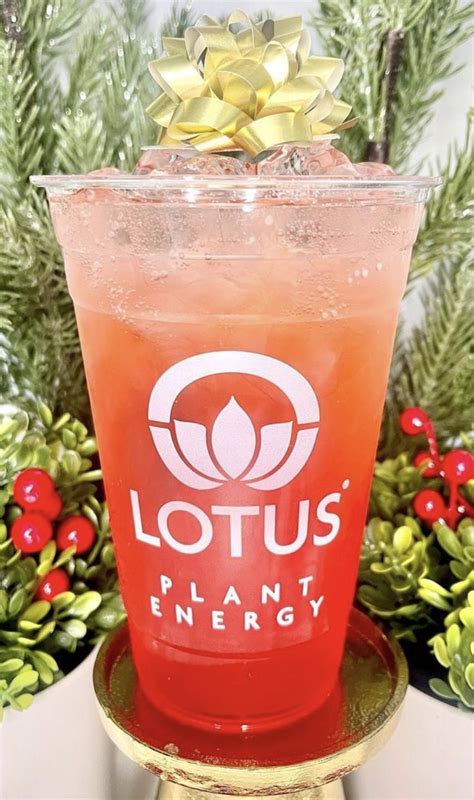 Christmas in a Cup | Lotus drink ideas, Lotus recipe, Lotus energy ...