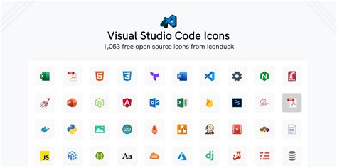 Visual Studio Code Icons by Iconduck | Figma Community