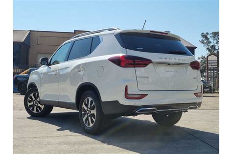 SOLD 2023 SsangYong Rexton Ultimate in White | New SUV | Kingswood NSW