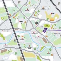 Namrata Group and Siddhivinayak Groups Vision Flora Map - Pimple ...