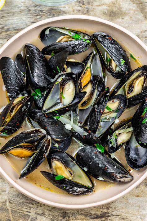 Mussels Recipe White Wine Garlic