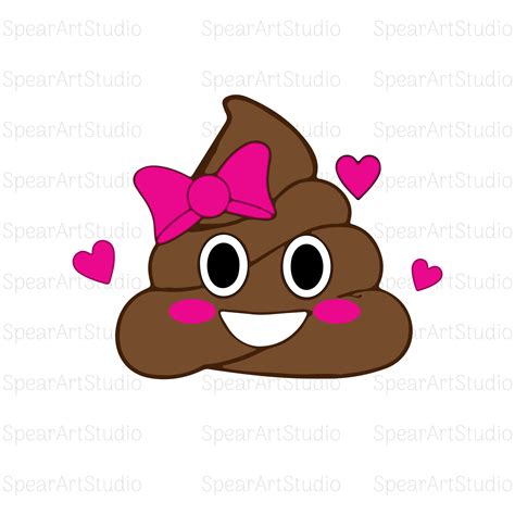 Poop Emoji Svg Png Pdf Poop Face Emoji Svg Poop Clipart - Etsy Singapore