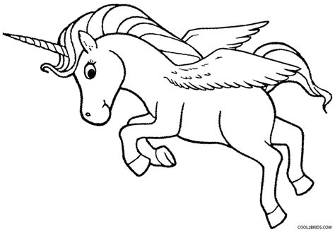 Printable Pegasus Coloring Pages For Kids