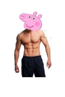 Buff peppa pig : r/meme