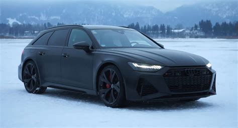 Blacked-Out Tuned 2021 Audi RS6 Avant Has The Looks And The Power To ...