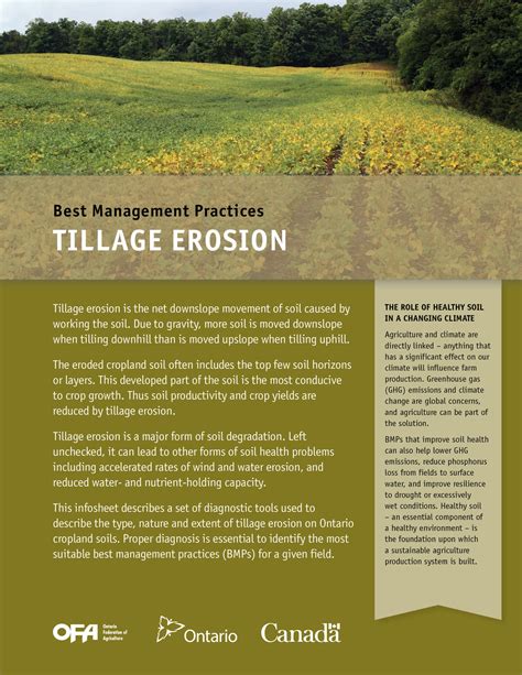 Knoll Erosion – Best Management Practices