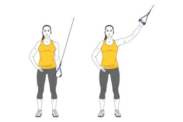 ONE ARM CABLE ADDUCTION - Exercises, workouts and routines