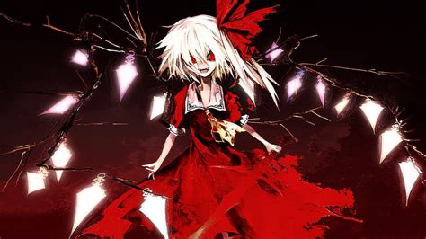 #Nothing, red, dark, black, smile, anime girl, sweet, Evil, HD ...