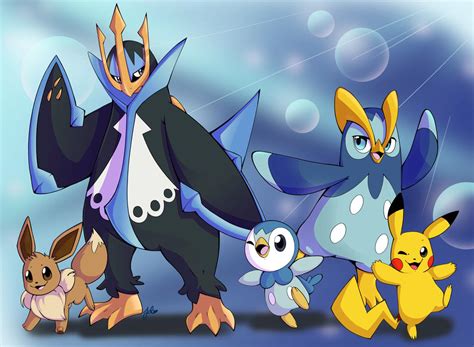 Piplup Evolutions Commission by JaidenAnimations on DeviantArt