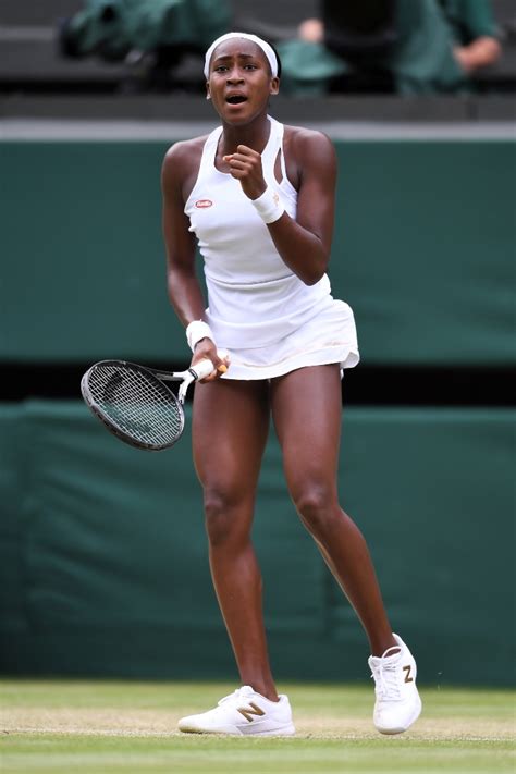 Cori ‘Coco’ Gauff Defeats Hercog at Wimbledon Women’s Singles Match ...