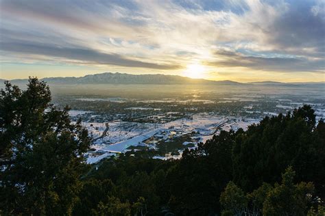 Cache Valley Sunset Photograph by Nicholas Gottlieb - Pixels