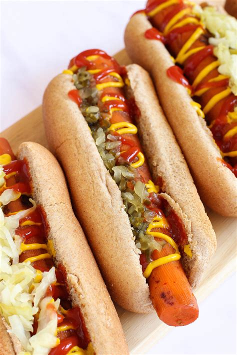 Vegan Carrot Hot Dogs | The Mostly Vegan