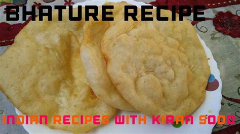 Bhature recipe | Recipes, Indian food recipes, Food