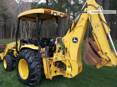 John Deere 110 Loader Backhoe 805 Hours