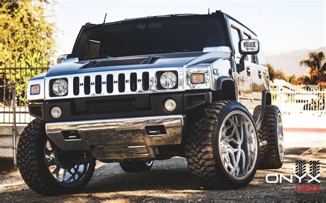 Silver Hummer H2 Outfitted and Ready to Go Off-Road — CARiD.com Gallery