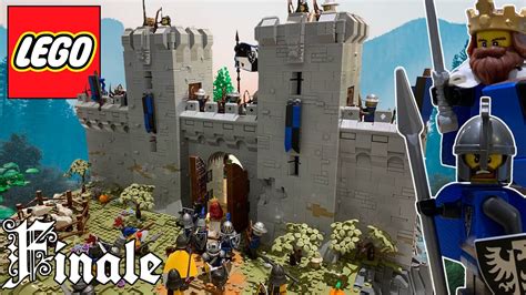 Building a LEGO Black Falcon Castle - The FINALE! - YouTube