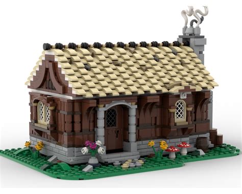 LEGO MOC Medieval house by Huebre | Rebrickable - Build with LEGO