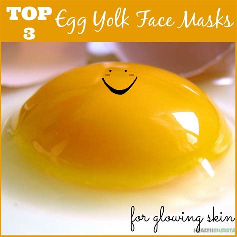 Top 3 DIY Egg Yolk Face Mask Recipes for Glowing Skin | Egg yolk face ...